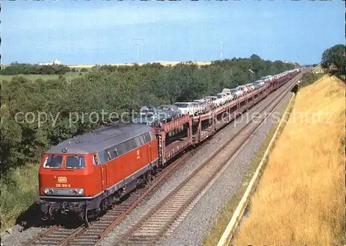 Eisenbahn Autoverladezug DB Sylt  Kat. Eisenbahn