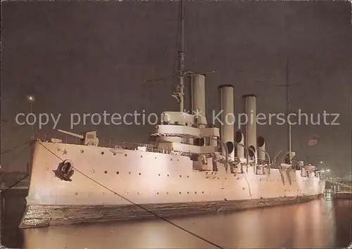 Marine Kriegsschiff  Aurora Sankt Petersburg Kat. Schiffe