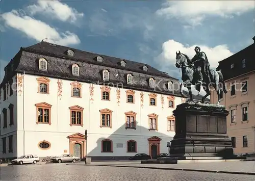 Denkmal Reiterstandbild Grossherzog Carl August von Sachsen Weimar Eisenach Kat. Denkmaeler