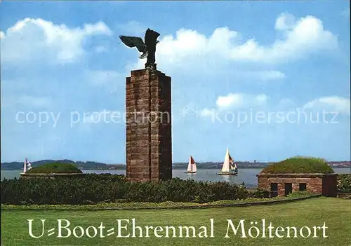 Denkmal U Boot Ehrenmal Kiel Moeltenort  Kat. Denkmaeler
