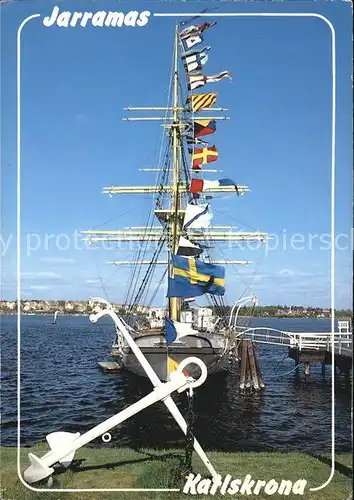 Segelschiffe Karlskrona Jarramas  Kat. Schiffe