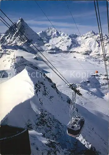 Seilbahn Klein Matterhorn Zermatt  Kat. Bahnen