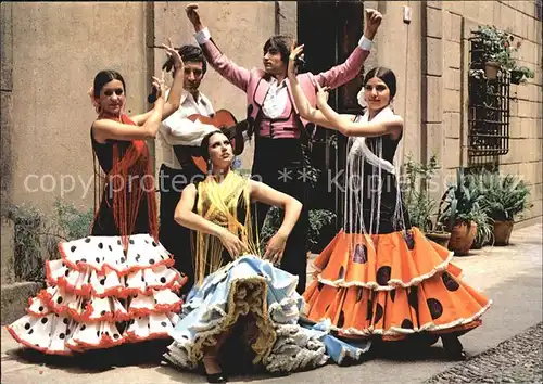 Tanz Taenzer Folklore Espanol 