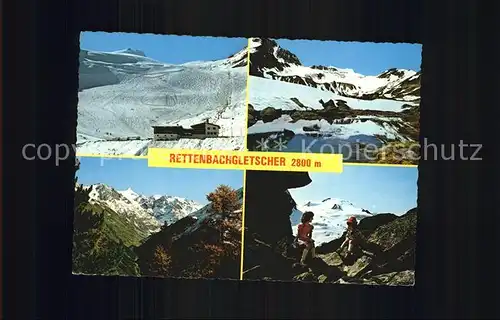 Gletscher Rettenbachgletscher Soelden  Kat. Berge