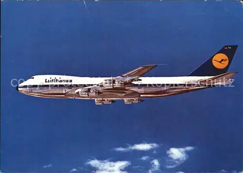 Lufthansa Boeing Jet 747 Kat. Flug