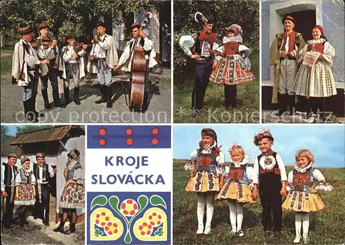 Trachten Slowakei Kroje Slovacka Velke nad Velickou Vicnova Borsic 