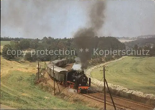 Lokomotive Museumslokomotive 38 1182 Elstertal Rebersreuth 1983 Kat. Eisenbahn