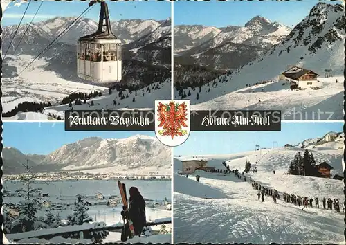 Seilbahn Reuttener Bergbahn Hoefener Alm Tirol  Kat. Bahnen