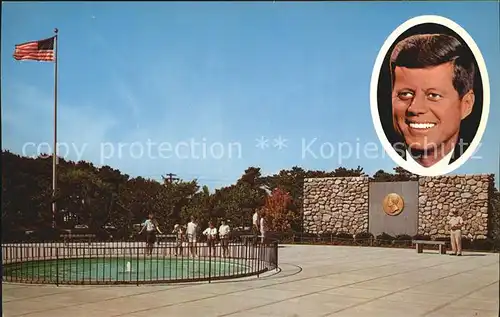 Politiker John F. Kennedy Memorial Plaza Hyannis Cape Cod  Kat. Politik