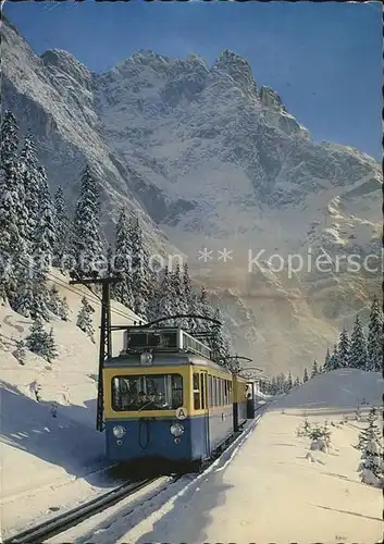 Zahnradbahn Zugspitze Kat. Bergbahn