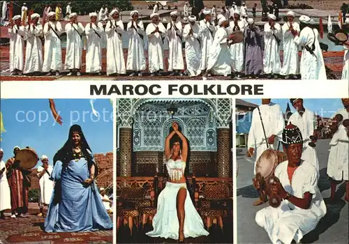 Tanz Taenzer Maroc Folklore 