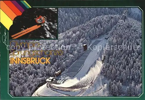 Ski Flugschanze Olympia Sprungschanze Innsbruck  Kat. Sport