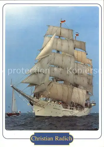 Segelschiffe Christian Radich Norwegen Kat. Schiffe