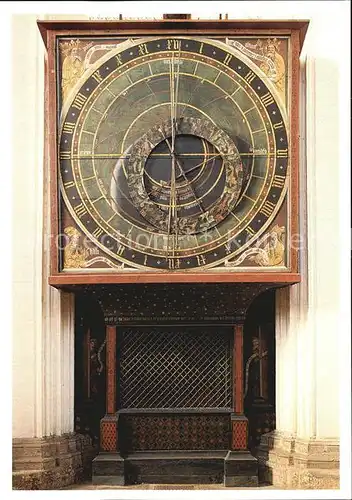 Uhren Astronomische Uhr von 1394 Nikolaikirche  Kat. Technik