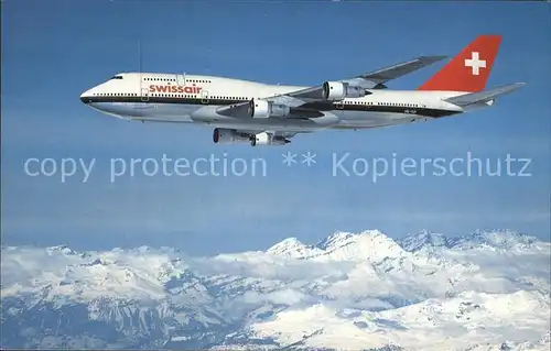 Swissair Boeing 747 357 Kat. Flug