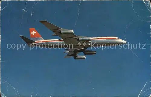 Swissair Convair 990 Coronado Kat. Flug