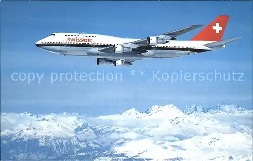 Swissair Boeing 747 357 Kat. Flug