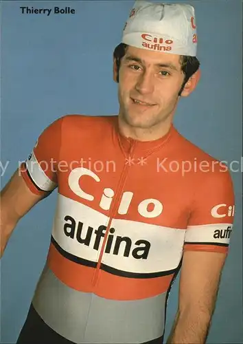 Radsport Radrennfahrer Thierry Bolle Kat. Sport