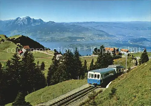 Zahnradbahn Arth Rigi Bahn Rigi Staffel Vierwaldstaetteraww Pilatus Luzern Kat. Bergbahn
