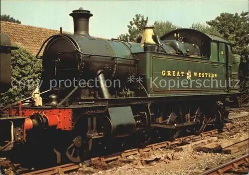 Lokomotive Great Western 2 6 2T No. 4555 Staverton Bridge  Kat. Eisenbahn