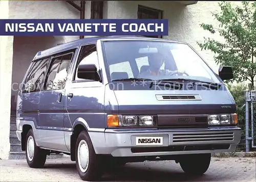 Autos Nissan Vanette Coach Kat. Autos