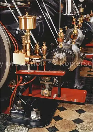 Technik Tandemverbund Dampfmaschine Schwungradgenerator 1904 Gaswerk Schlieren