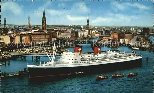 Dampfer Oceanliner Hanseatic Hamburg Kat. Schiffe