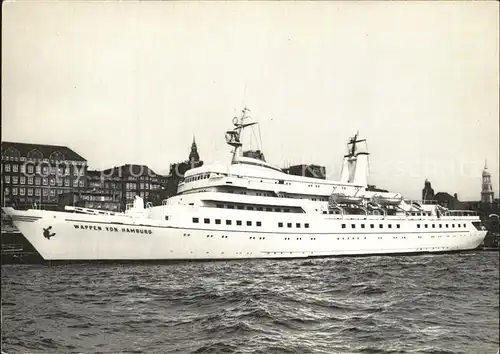 Motorschiffe MS Wappen von Hamburg Kat. Schiffe