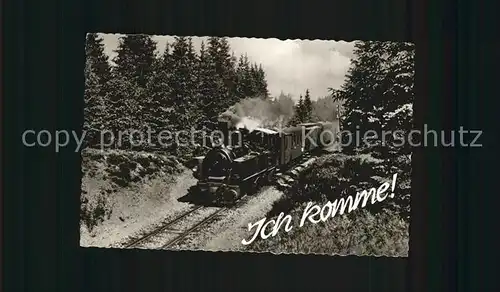 Lokomotive Stempel Bad Duerrheim Kat. Eisenbahn
