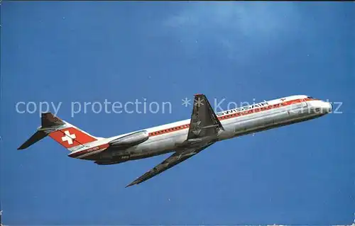 Swissair McDonnell Douglas DC 9 51 Kat. Flug