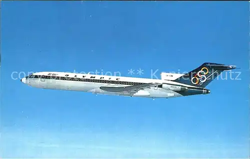 Flugzeuge Zivil Olympic Airways Boeing 727 200 Kat. Airplanes Avions