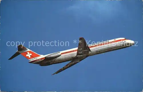 Swissair McDonnell Douglas DC 9 51 Kat. Flug