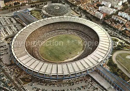 Stadion Fliegeraufnahme Rio de Janeiro Estadio Municipal do Maracana Kat. Sport