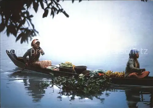 Boote Frauen in Birma Weltgebetstag 3. Maerz 1989 Kat. Schiffe