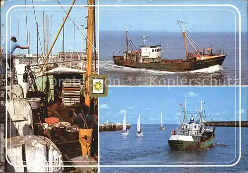 Fischerei Fischkutter Belgien  Kat. Handwerk