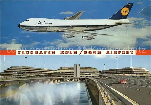 Lufthansa Flughafen Koeln Bonn  Kat. Flug