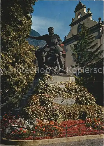 Denkmal Benedikt Fontana Chur  Kat. Denkmaeler