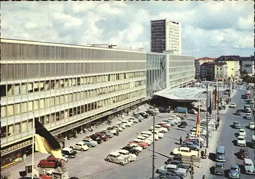 Bahnhof Muenchen Hauptbahnhof Haupteingang Kaiserhof   Kat. Eisenbahn