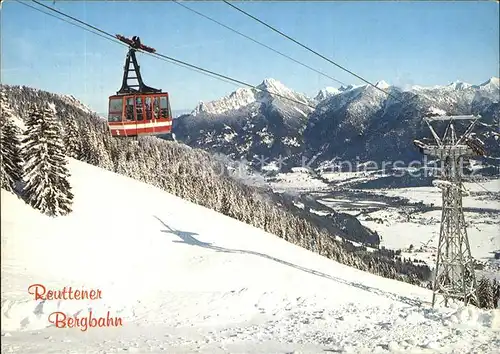 Seilbahn Reutte Tirol  Kat. Bahnen