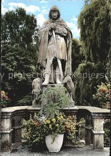 Denkmal St. Wendelin Statue St. Wendel Saar Kat. Denkmaeler