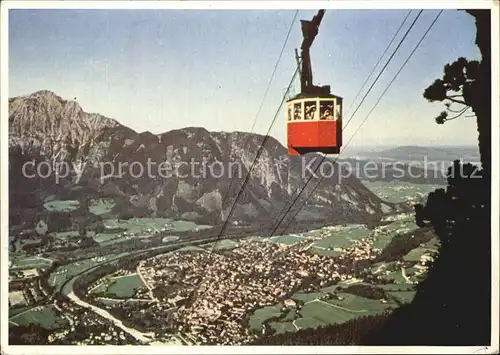 Seilbahn Predigtstuhl Bad Reichenhall Staufen Kat. Bahnen