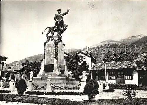 Denkmal V. Levski Karlovo Bulgarien Kat. Denkmaeler