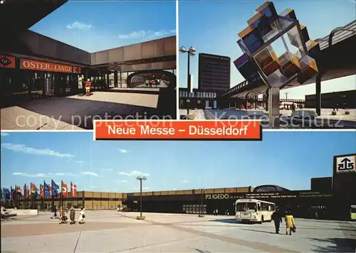 Ausstellung Neue Messe Duesseldorf  Kat. Expositions