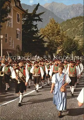 Trachten Italien Merano Trachten Musikkapelle Meran  Kat. Trachten