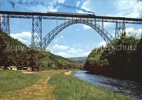 Bruecken Bridges Ponts Eisenbahnbruecke Muengsten 