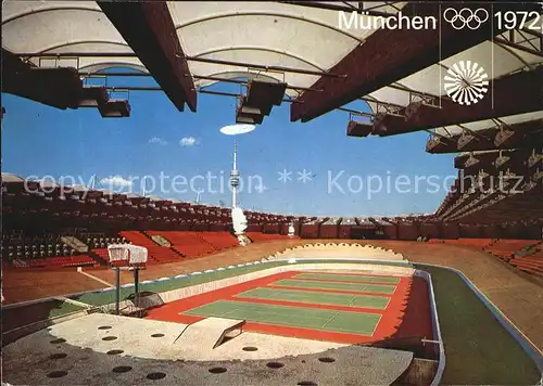 Olympia Radstadion Olympiaturm Muenchen  Kat. Sport