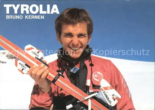 Skisport Bruno Kernen  Kat. Sport