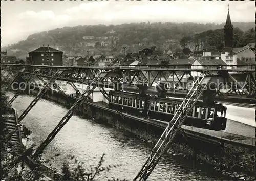 Schwebebahn Wuppertal Kat. Bahnen