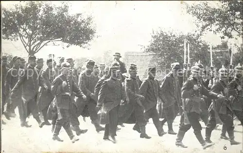 Militaria Kriegsgefangene Gefangene Franzosen in Koenigsbrueck Kaliningrad WK1 