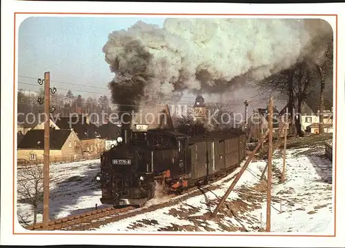 Lokomotive Schmalspurbahn Cranzahl Oberwiesenthal Lok 991775 Kat. Eisenbahn
